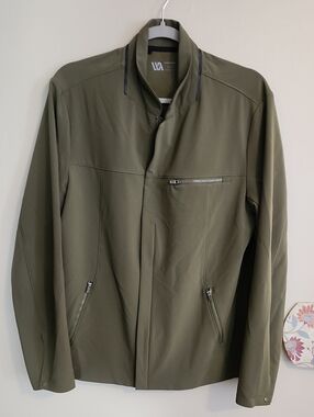 VRST Olive Green Zip Jacket Mens M